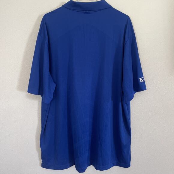 Nike Golf Tour Performance Dri-Fit Polo Shirt Blue-2XL-Kendrick Course-NWOT - Picture 7 of 10